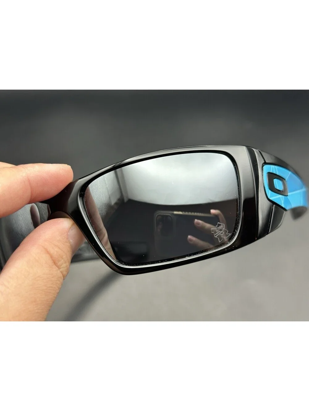Oakley Fuel Cell LOCOG Polished Black/Black Iridium Lenses OO9096-59